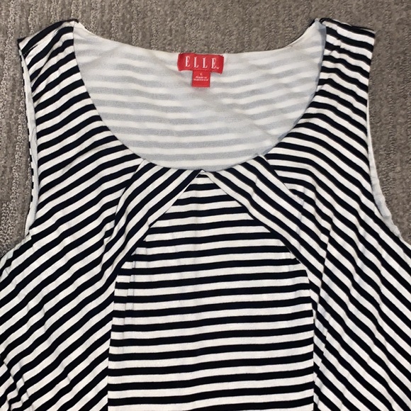 Black and white striped dress - Picture 2 of 9